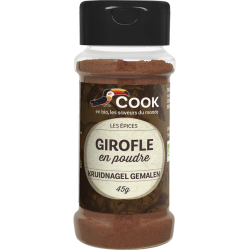 Clous de girofle moulus bio