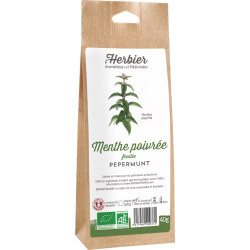 Feuilles de menthe poivrée bio