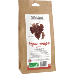 Feuilles de vigne rouge bio