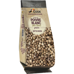 Poivre blanc en grains bio