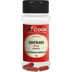 Safran moulu bio