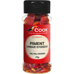 Piment "langue d'oiseau" bio