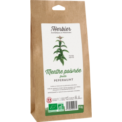 Feuilles de menthe poivrée bio