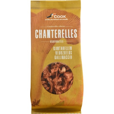 Chanterelles déshydratées bio