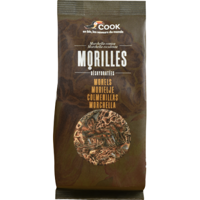 Morilles déshydratées bio