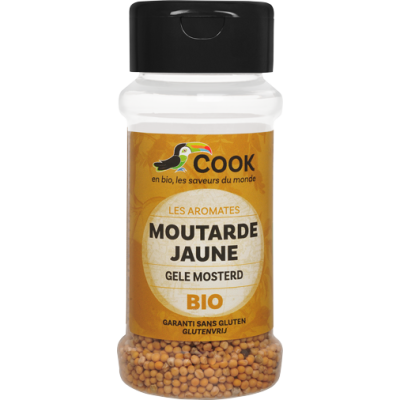 Graines de moutarde jaune bio