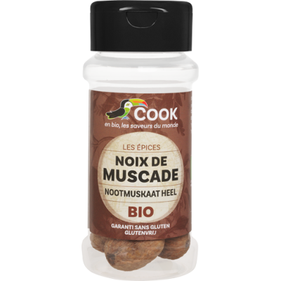 Noix de muscade entières bio