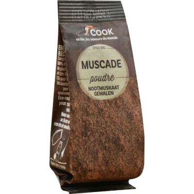 Noix de muscade moulue bio