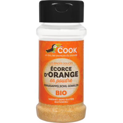 Ecorce d'orange moulue bio