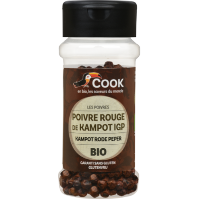 Poivre rouge de kampot igp bio