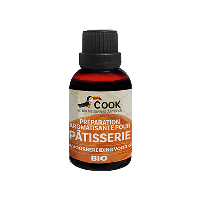 Arôme pour pâtisserie bio