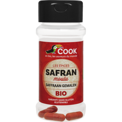 Safran moulu bio