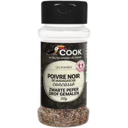 Poivre noir concassé de...