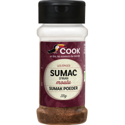 Baies de sumac moulues bio