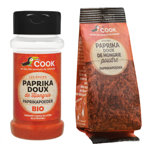 Cook Paprika Hongrie étiquette produit