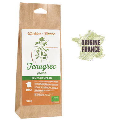 Fenugrec L'Herbier De France Bio Origine France