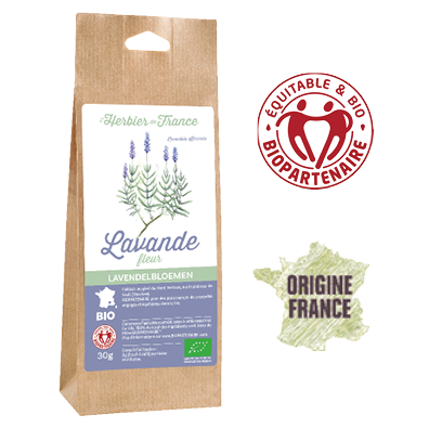 Lavande L'Herbier De France Bio Equitable Biopartenaire Origine France