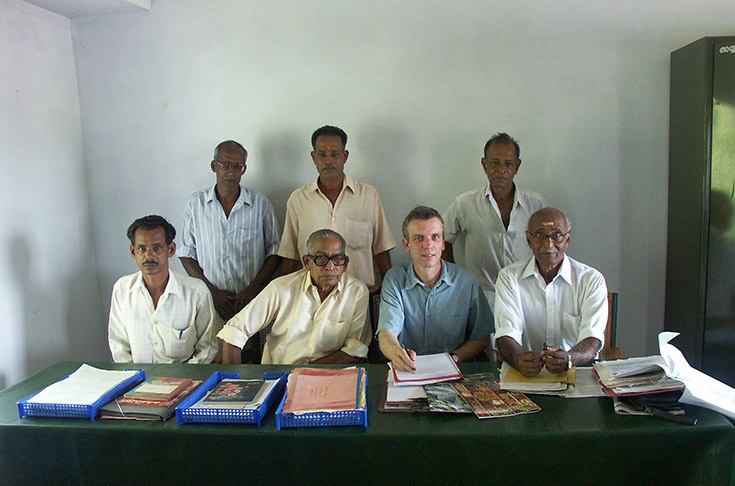 Partenariat POABS Arcadie Jardins de Nelliyampathy rencontre 2005