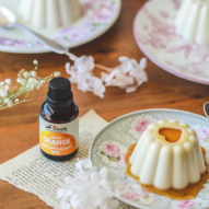 Flan retourné maison à l'orange