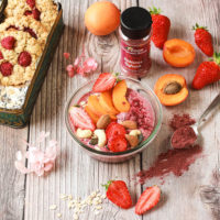 Smoothie bowl hibiscus
