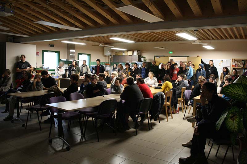 réunion arcadie avec repas partagé - engagement social