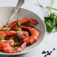 Crevettes caramelisees-photo-Delphine-Pocard