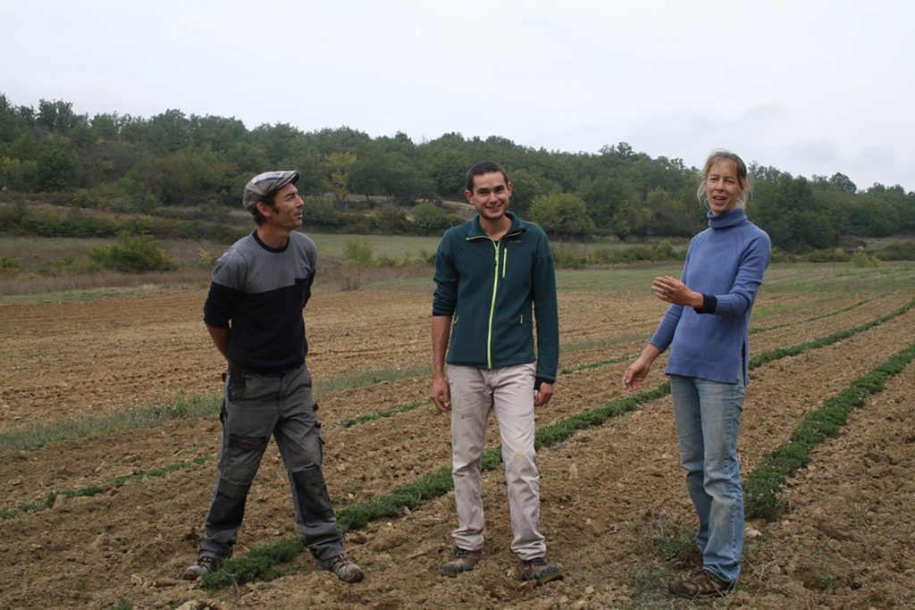 Equipe de la ferme Arcadie