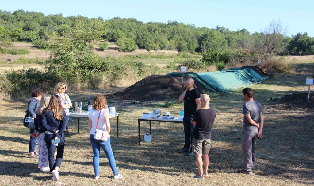 Reunion composte ferme d'Arcadie