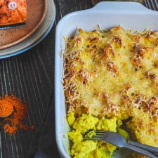 gratin de chou-fleur au curcuma