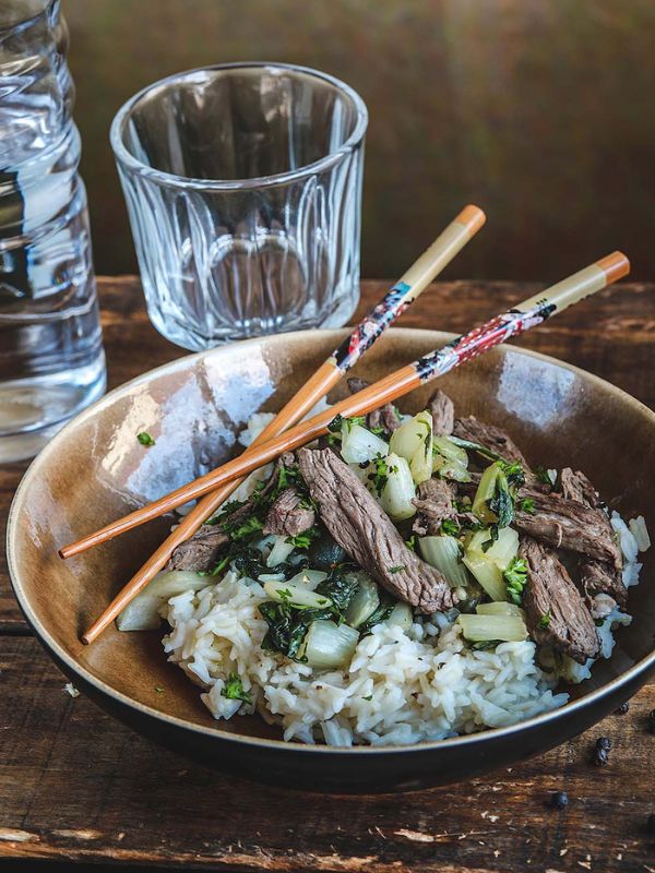 lap khmer - salade de boeuf cambodgienne