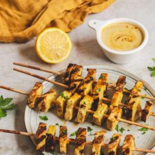 brochettes tofu mariné curry fort photodelphinepocard