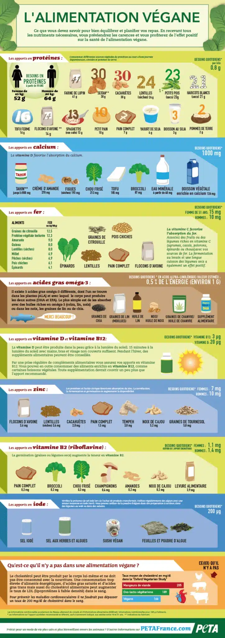 apports nutritionnels apports nutritionnels des aliments végétaux