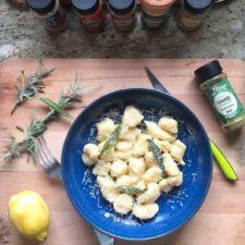 gnocchi au beurre de sauge