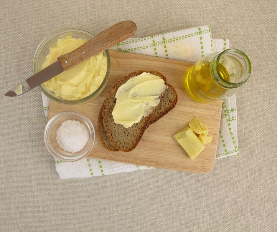 margarine dans la pâtisserie saine