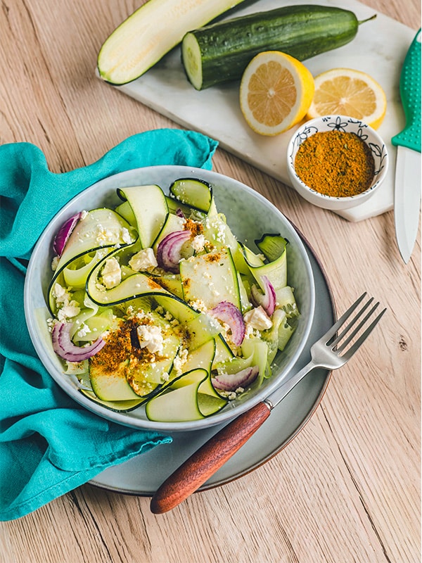 salade de courgettes