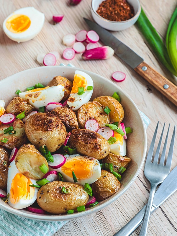 salade pommes grenailles