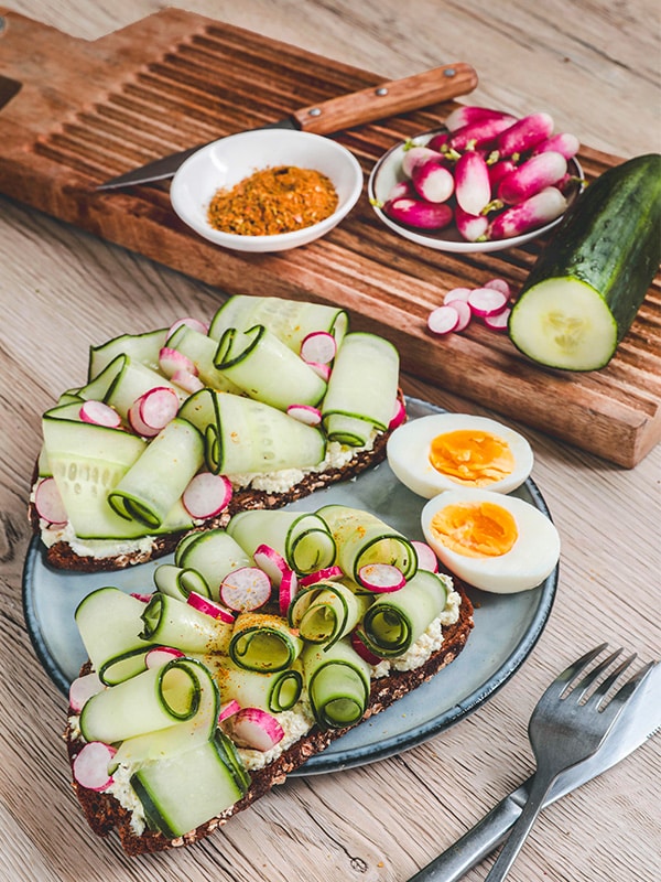 tartines ricotta concomvres